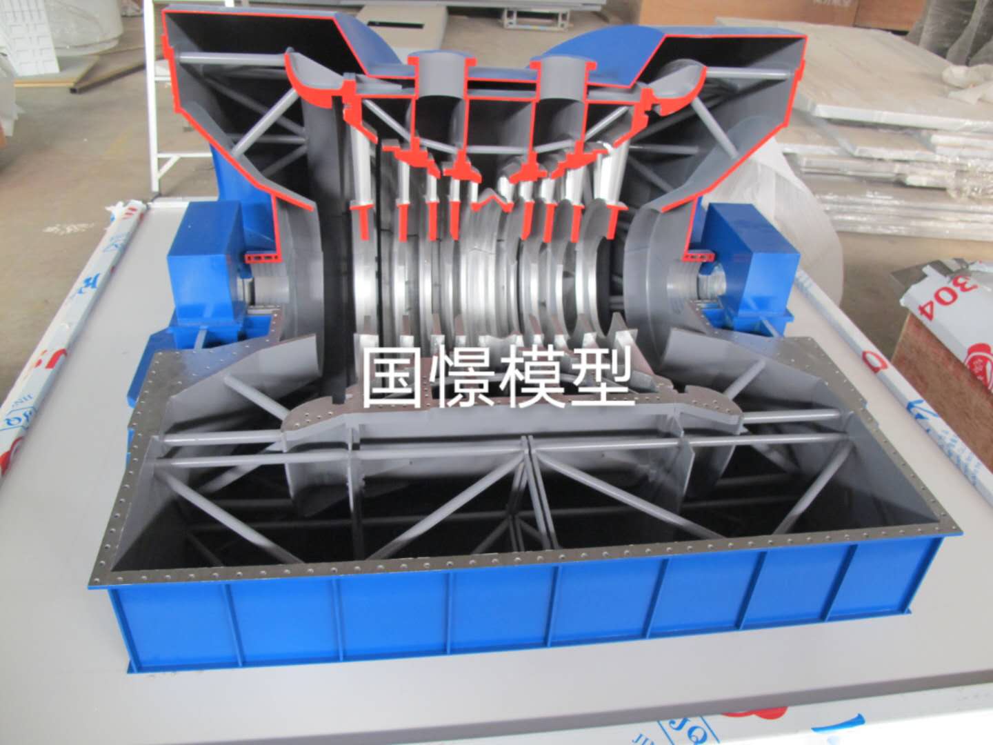 察布查尔锡伯机械模型