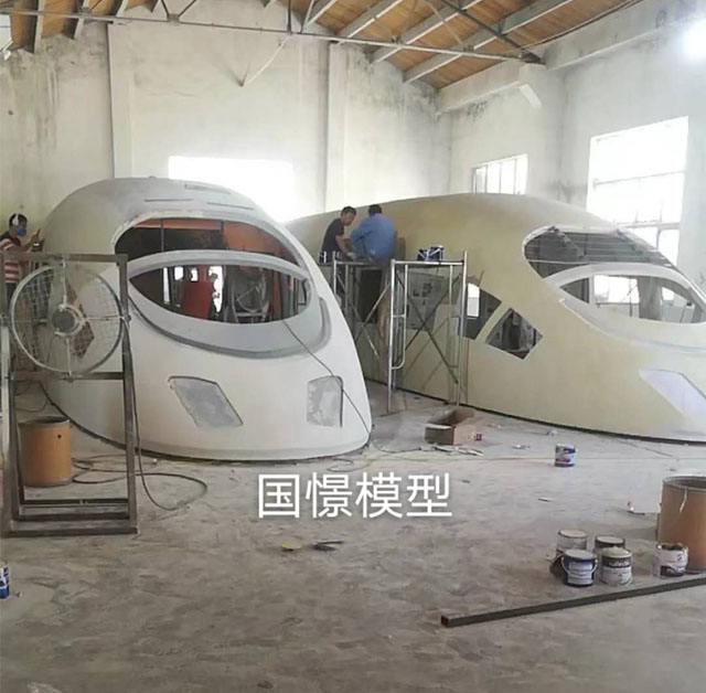 察布查尔锡伯高铁模型