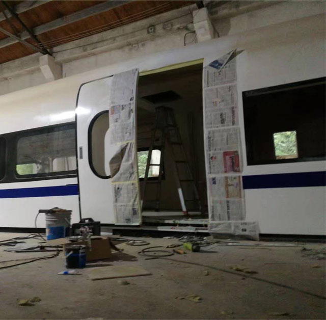 察布查尔锡伯高铁模型