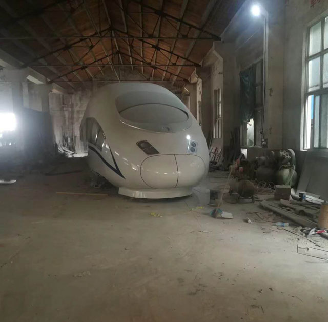 察布查尔锡伯高铁模型